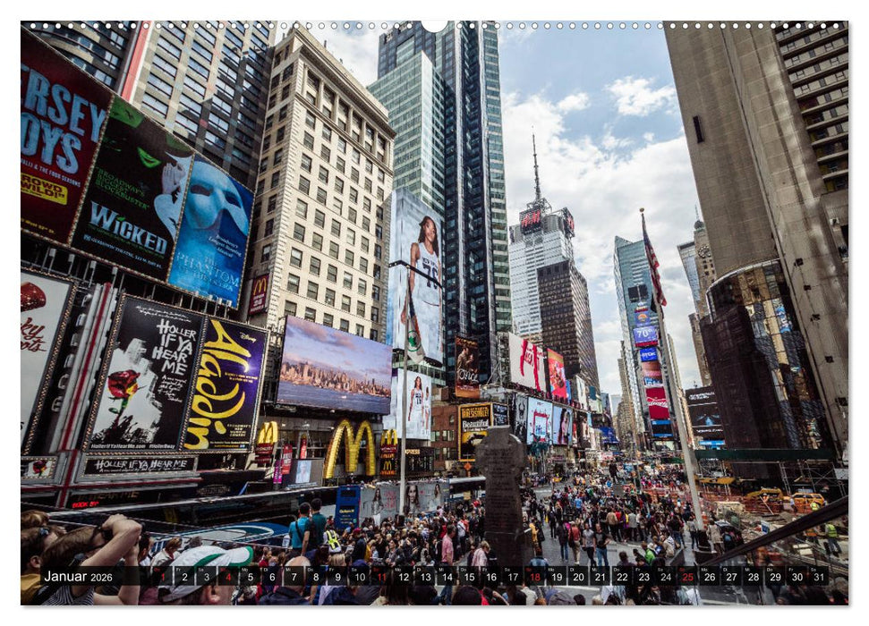 Amerikanische Ostküste (CALVENDO Premium Wandkalender 2026)