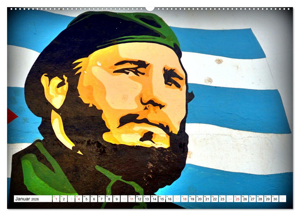 VIVA FIDEL 2026 (CALVENDO Wandkalender 2026)