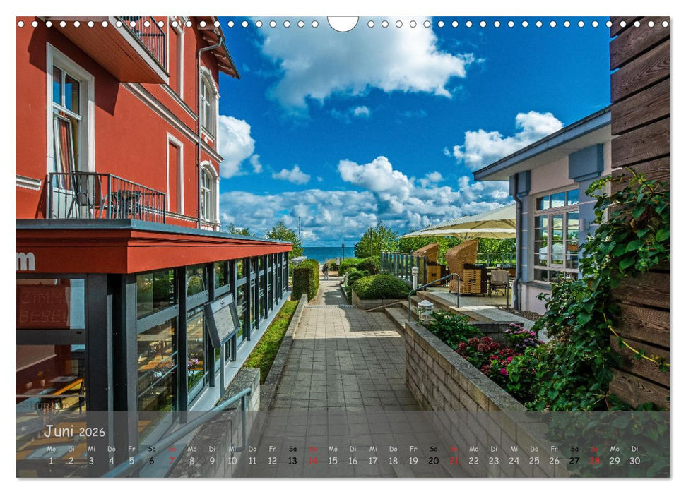 Küstenimpressionen von den Ostseeinseln Rügen und Usedom (CALVENDO Wandkalender 2026)