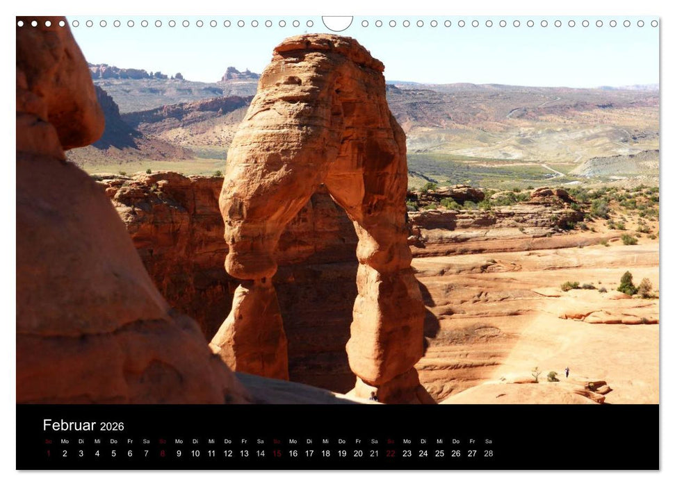 Amerika - Der wild gebliebene Westen (CALVENDO Wandkalender 2026)