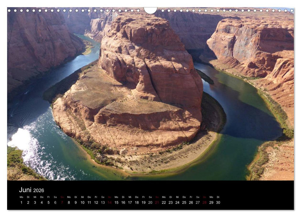 Amerika - Der wild gebliebene Westen (CALVENDO Wandkalender 2026)