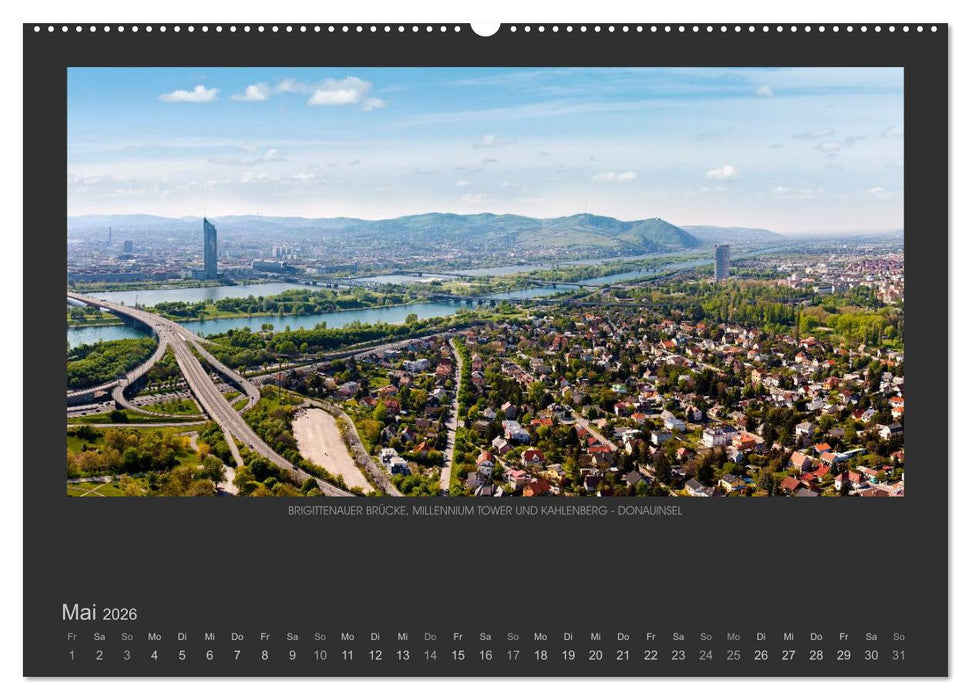 WIEN - EINE STADT VON WELT (CALVENDO Premium Wandkalender 2026)