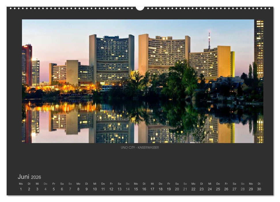 WIEN - EINE STADT VON WELT (CALVENDO Premium Wandkalender 2026)