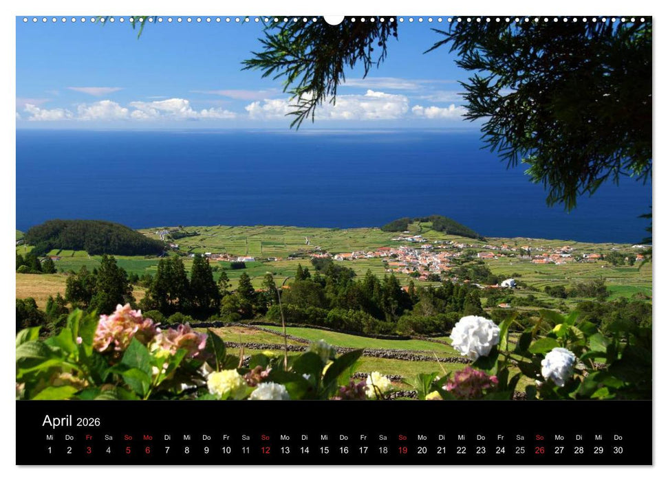Azoren - Ein Naturerlebnis (CALVENDO Premium Wandkalender 2026)