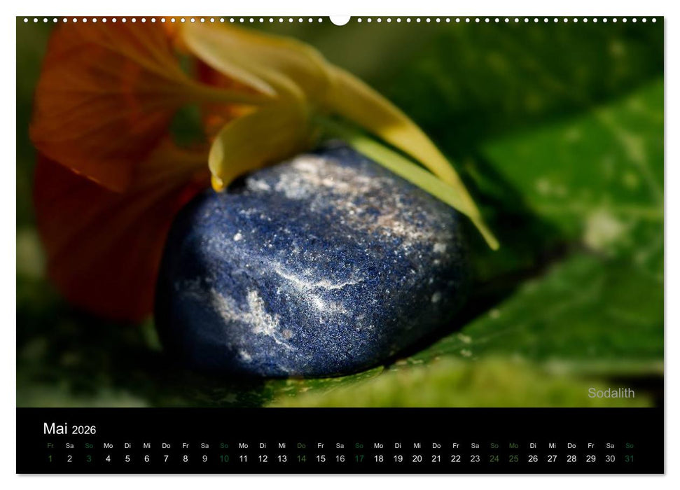 Edelsteine. Wunder der Natur (CALVENDO Premium Wandkalender 2026)