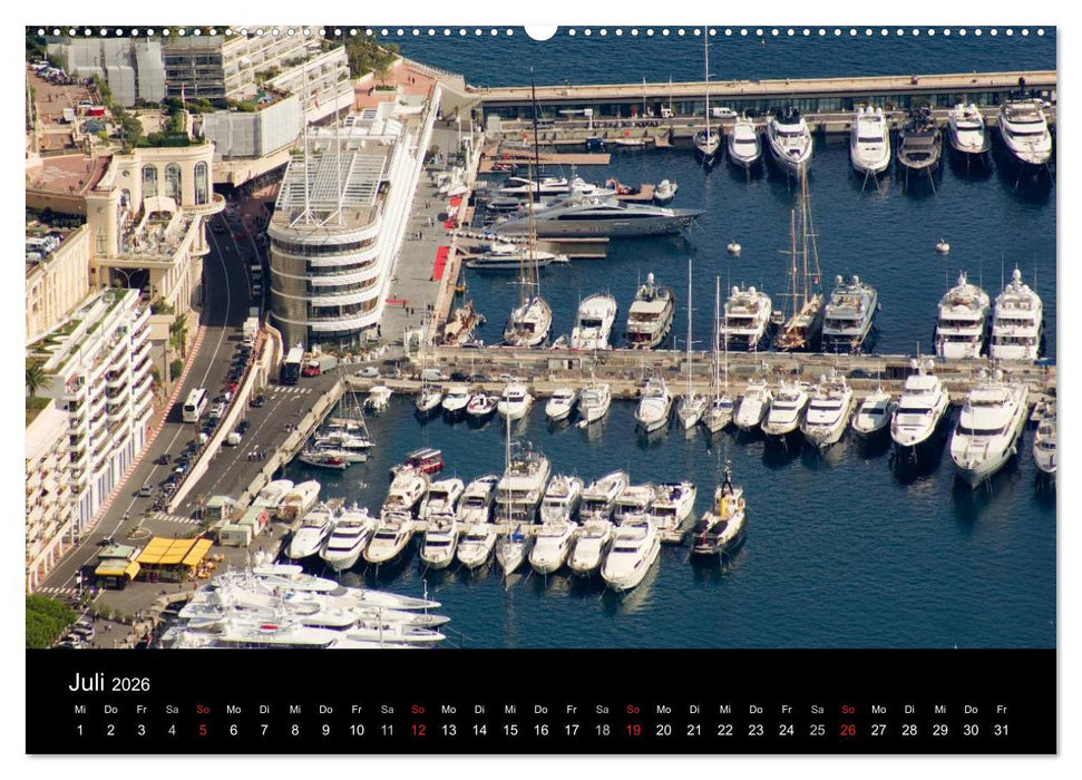 Faszination Monaco (CALVENDO Premium Wandkalender 2026)