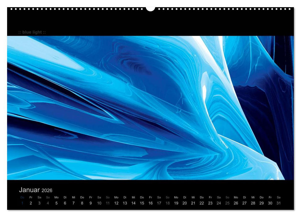 Abstrakte Kunst (CALVENDO Premium Wandkalender 2026)
