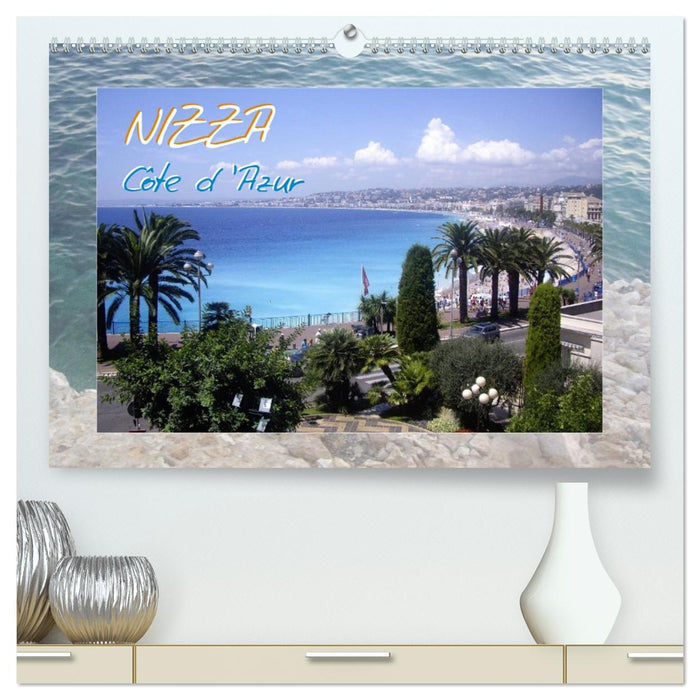 Nizza, Côte d'Azur (CALVENDO Premium Wandkalender 2026)