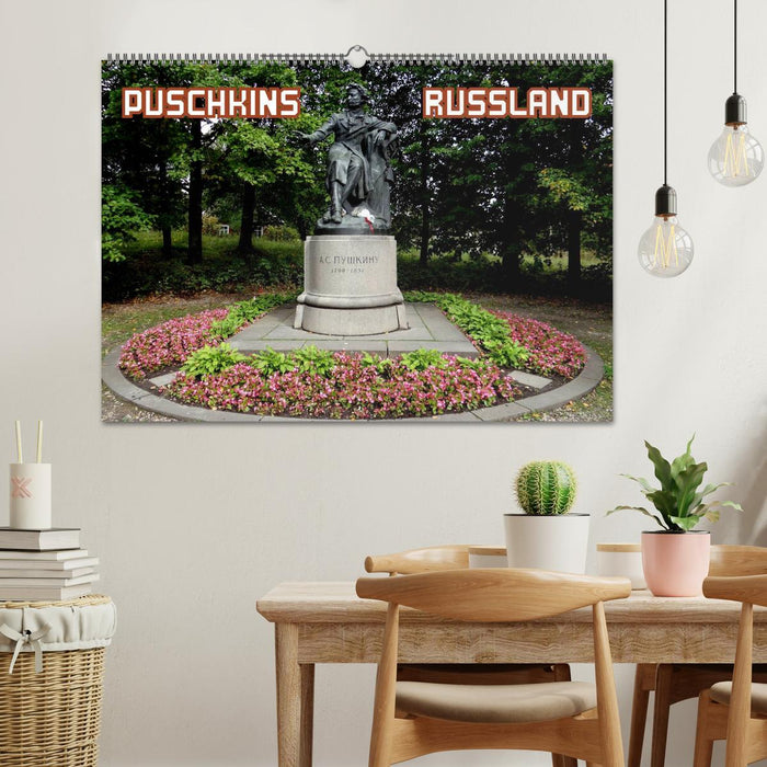 PUSCHKINS RUSSLAND (CALVENDO Wandkalender 2026)