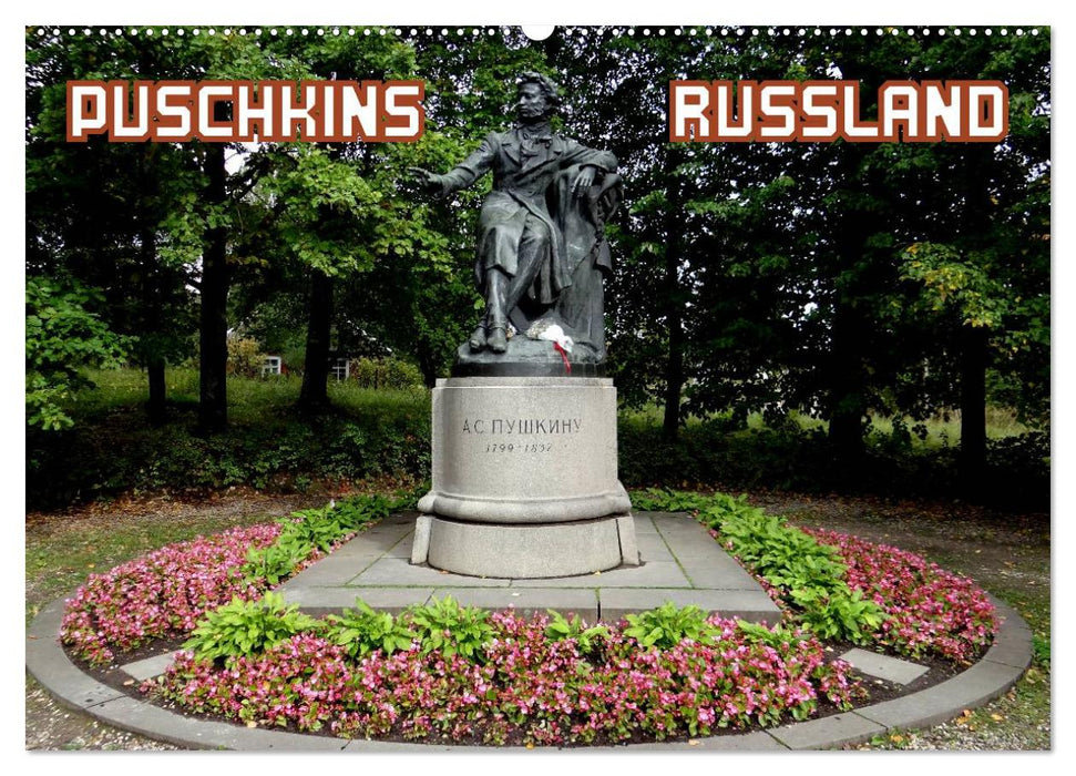 PUSCHKINS RUSSLAND (CALVENDO Wandkalender 2026)