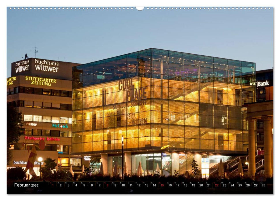 Landeshauptstadt Stuttgart (CALVENDO Premium Wandkalender 2026)