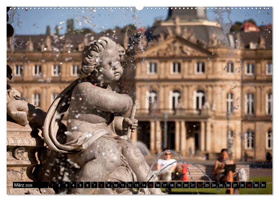 Landeshauptstadt Stuttgart (CALVENDO Premium Wandkalender 2026)