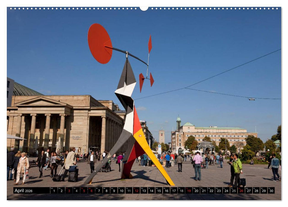 Landeshauptstadt Stuttgart (CALVENDO Premium Wandkalender 2026)