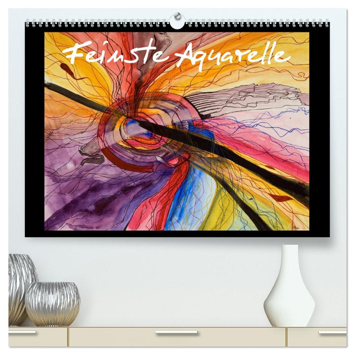 Feinste Aquarelle (CALVENDO Premium Wandkalender 2026)