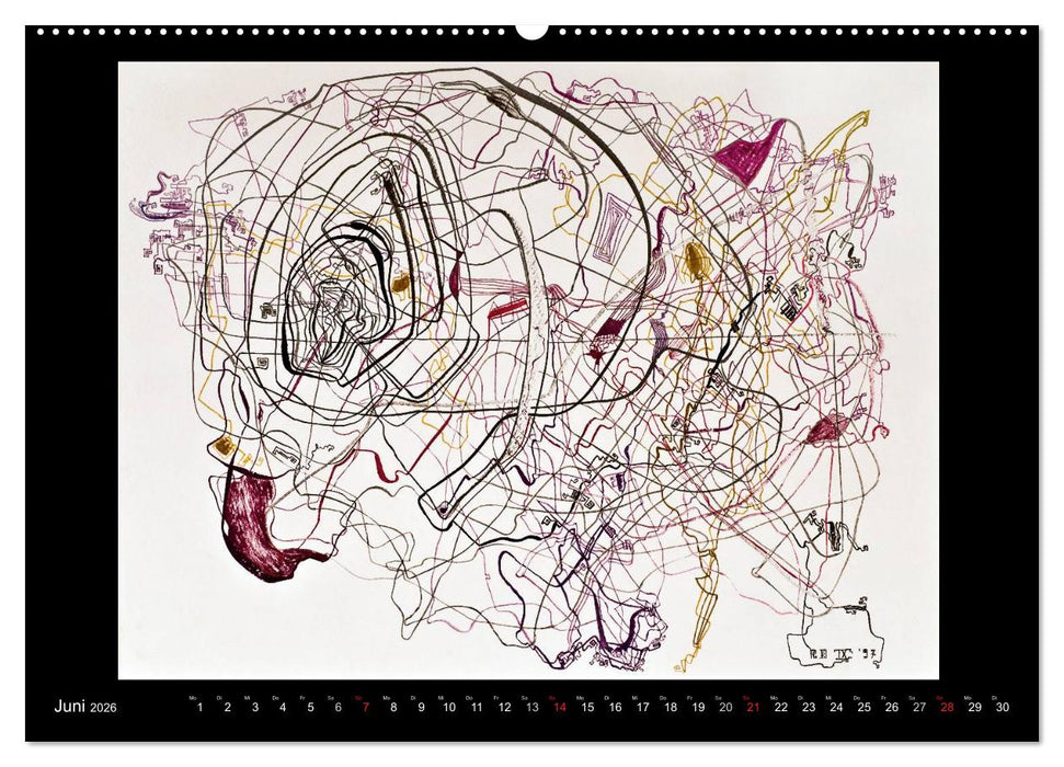 Feinste Aquarelle (CALVENDO Premium Wandkalender 2026)