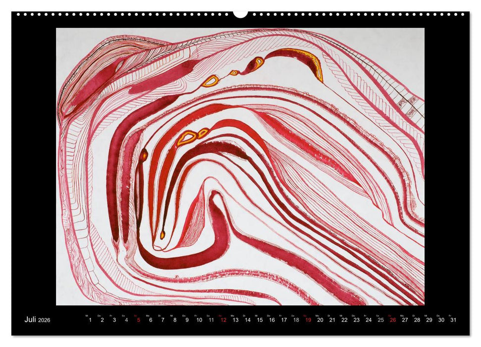 Feinste Aquarelle (CALVENDO Premium Wandkalender 2026)