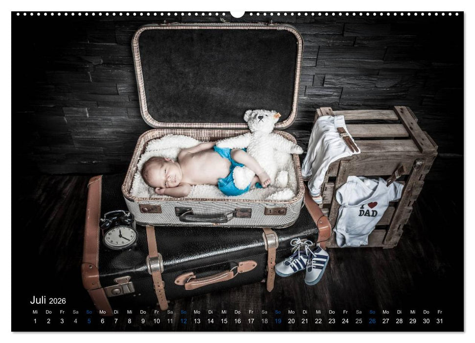Baby - süße Träume (CALVENDO Premium Wandkalender 2026)