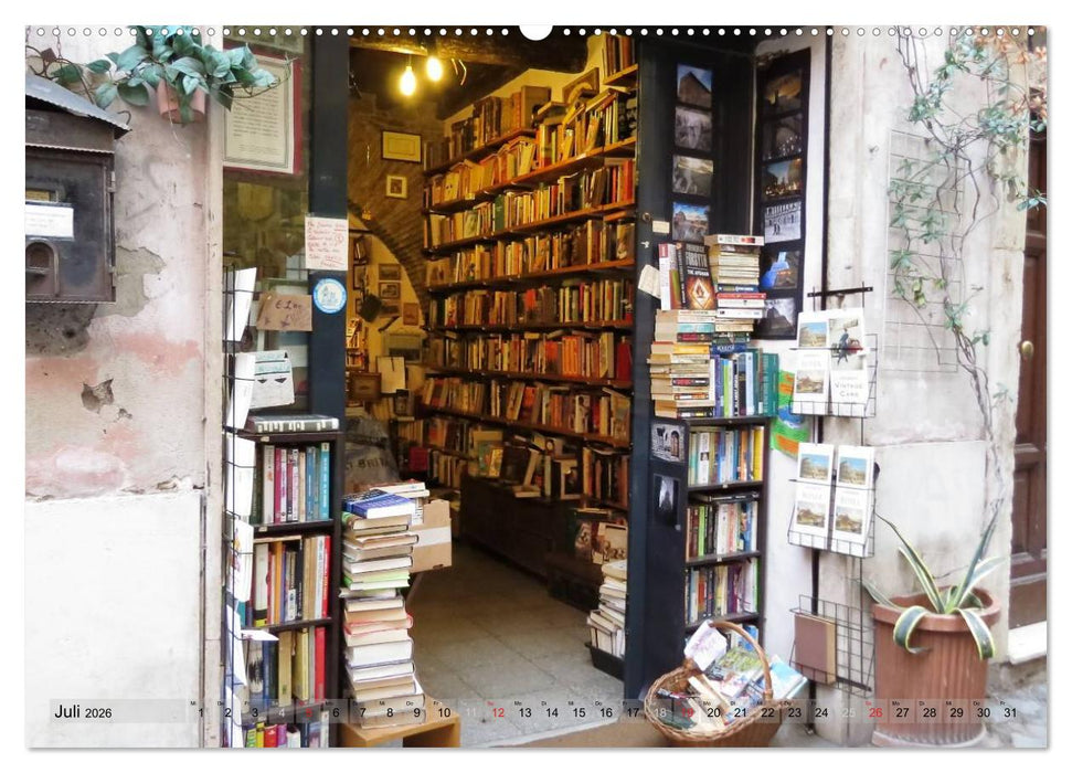 Rom - der gemütliche Stadtteil Trastevere (CALVENDO Premium Wandkalender 2026)