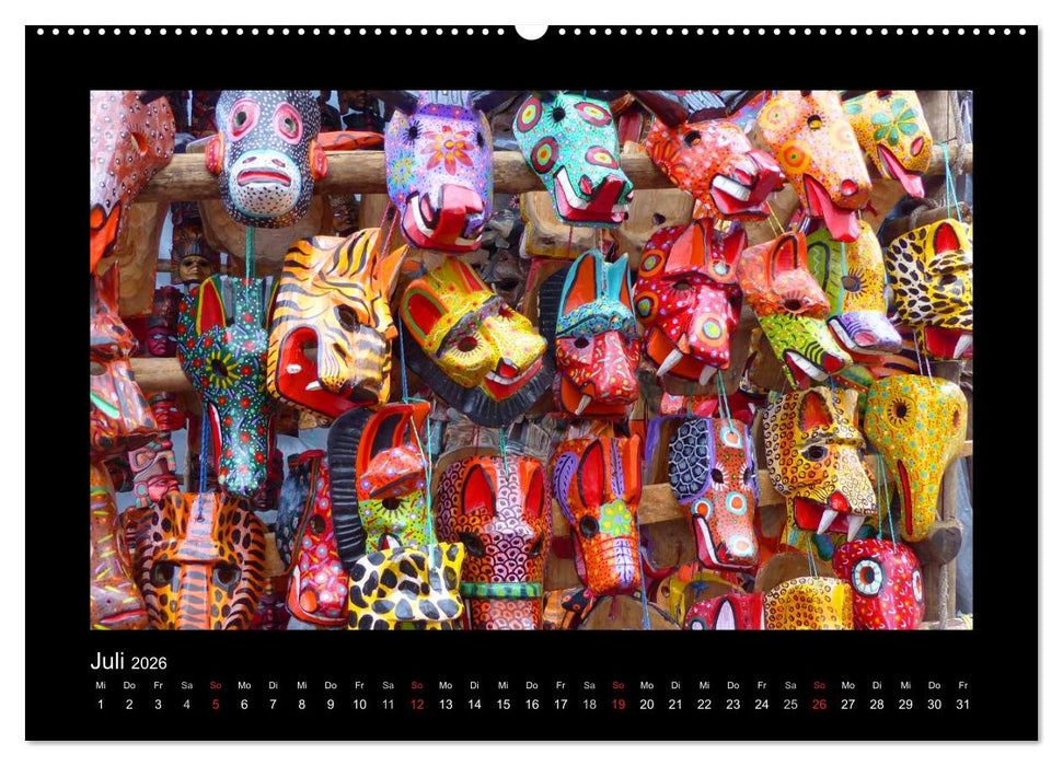 Farbenfrohes Guatemala (CALVENDO Premium Wandkalender 2026)