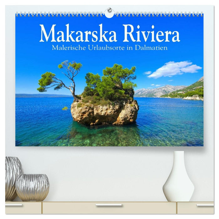 Makarska Riviera - Malerische Urlaubsorte in Dalmatien (CALVENDO Premium Wandkalender 2026)