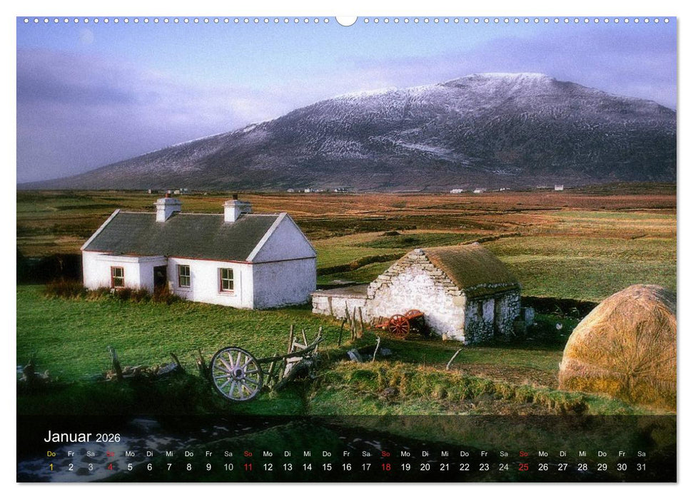 Irland/Eire - Impressionen der Grünen Insel (CALVENDO Premium Wandkalender 2026)