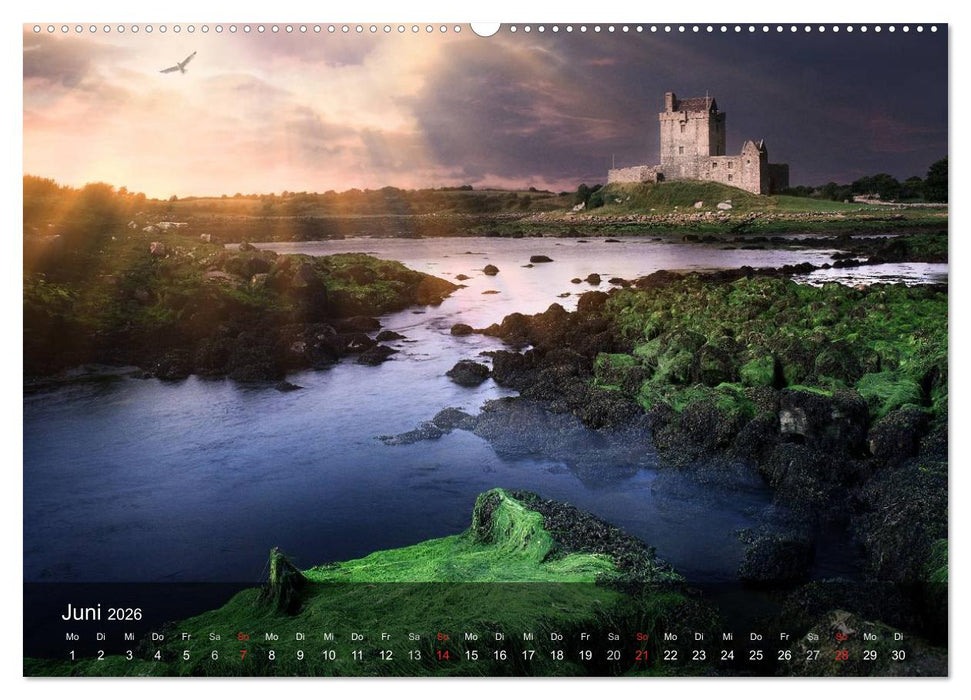 Irland/Eire - Impressionen der Grünen Insel (CALVENDO Premium Wandkalender 2026)