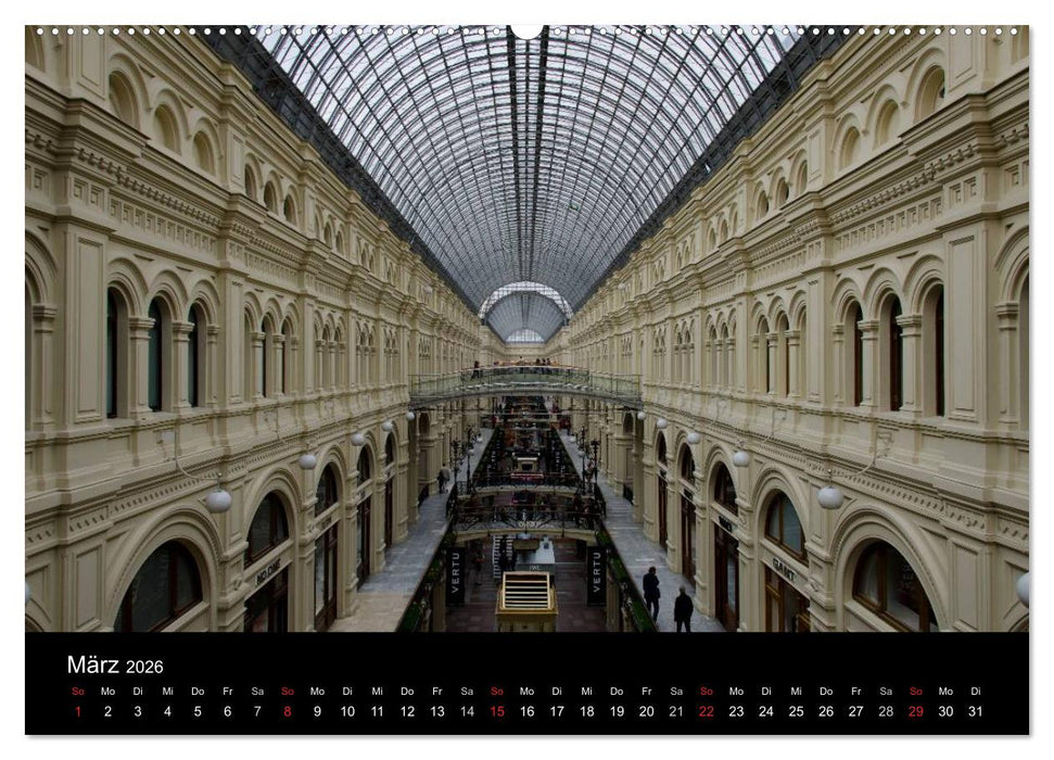 Moskau - Moscow (CALVENDO Premium Wandkalender 2026)