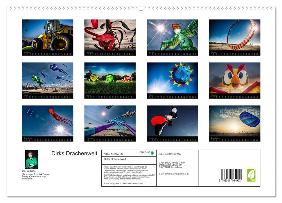 Dirks Drachenwelt (CALVENDO Premium Wandkalender 2026)