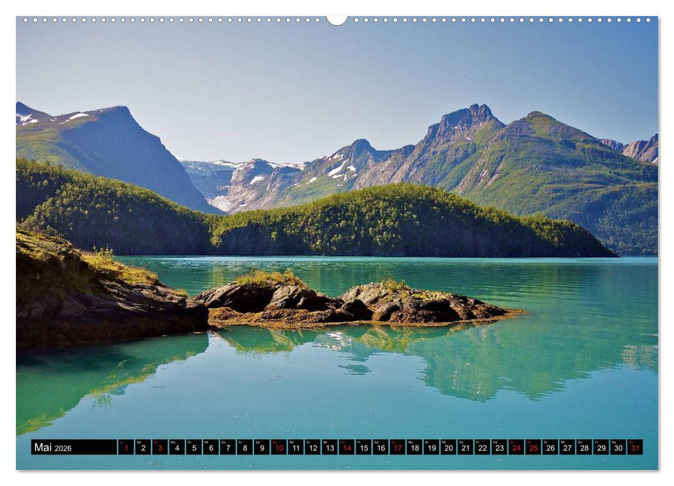 Norwegen - Im Land der Sagen, Mythen und Trolle (CALVENDO Premium Wandkalender 2026)