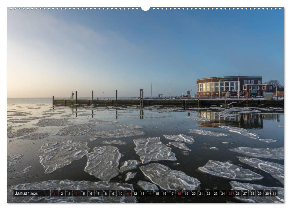 Wilhelmshaven maritim (CALVENDO Premium Wandkalender 2026)