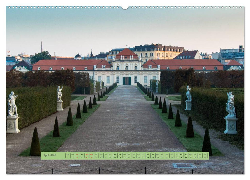 Wien für Liebhaber und Interessierte (CALVENDO Premium Wandkalender 2026)