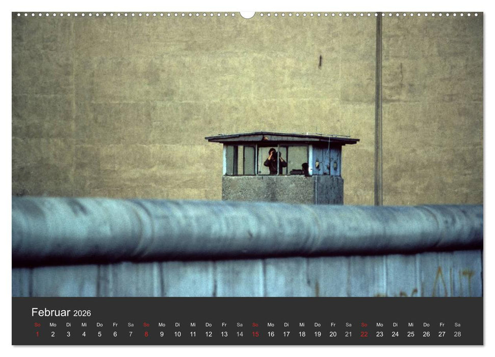 Berlin - der Fall der Mauer (CALVENDO Premium Wandkalender 2026)