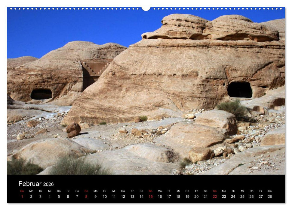 Faszinierendes Jordanien (CALVENDO Wandkalender 2026)