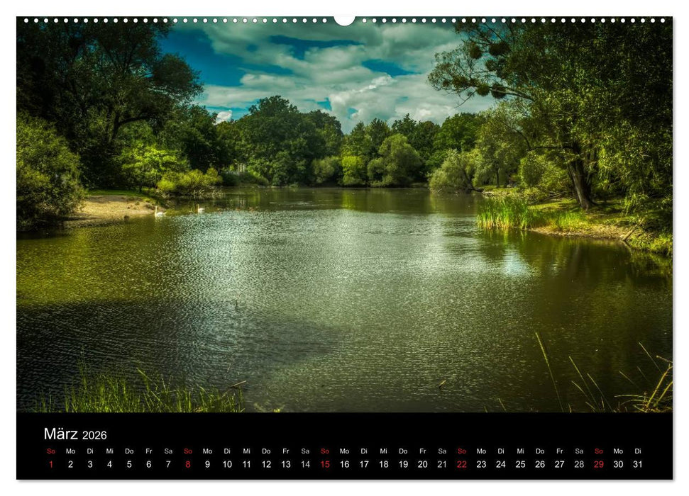 Dessau - Kulturlandschaft (CALVENDO Premium Wandkalender 2026)
