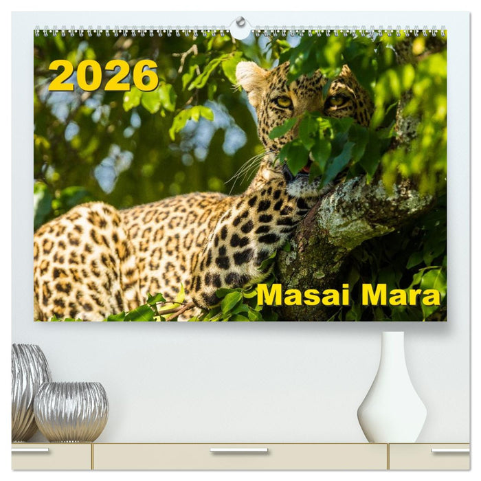Masai Mara 2026 (CALVENDO Premium Wandkalender 2026)