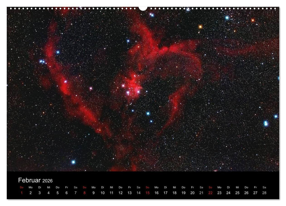 Atemberaubender Weltraum (CALVENDO Premium Wandkalender 2026)