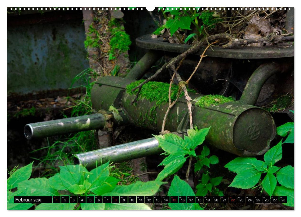 Autowracks - rostende Liebe (CALVENDO Premium Wandkalender 2026)