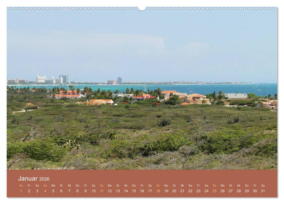 ABC: Aruba - Bonaire - Curaçao (CALVENDO Premium Wandkalender 2026)