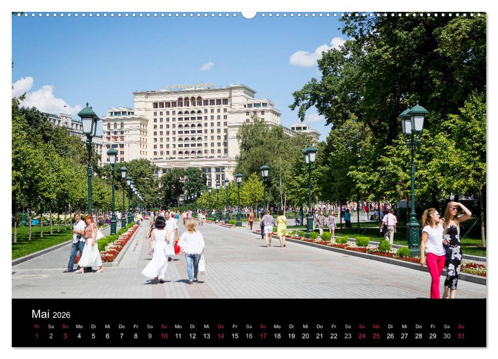 Moskau 2026 (CALVENDO Premium Wandkalender 2026)