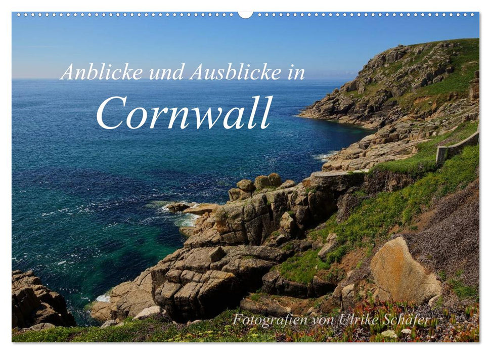 Anblicke und Ausblicke in Cornwall (CALVENDO Wandkalender 2026)