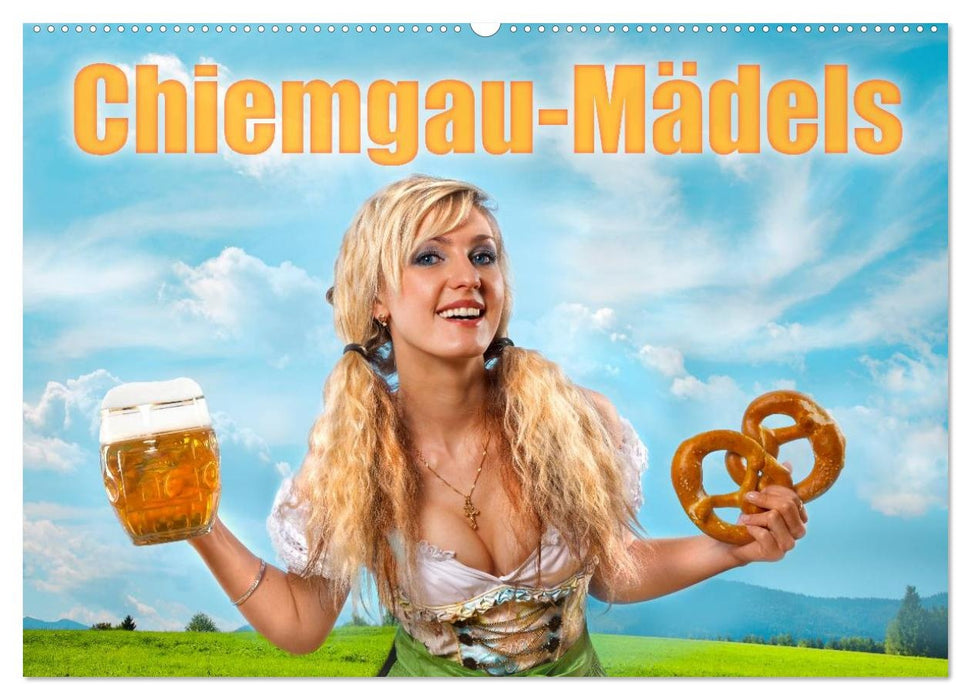 Chiemgau-Mädels (CALVENDO Wandkalender 2026)