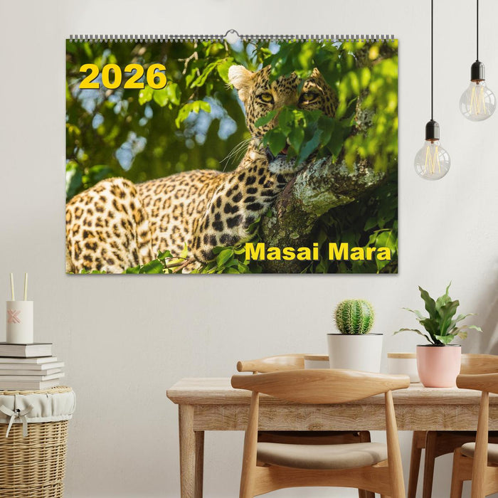 Masai Mara 2026 (CALVENDO Wandkalender 2026)