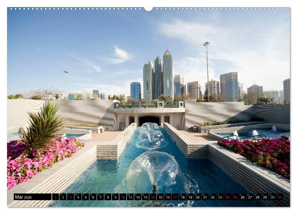 Emirat Abu Dhabi (CALVENDO Wandkalender 2026)