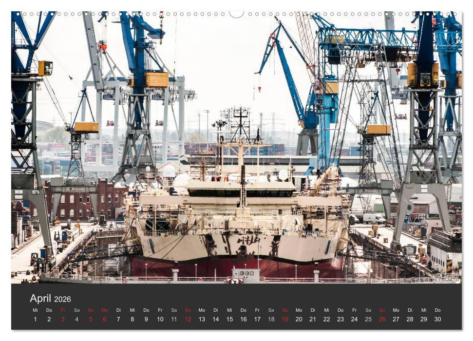 Hamburger Stadtansichten (CALVENDO Wandkalender 2026)