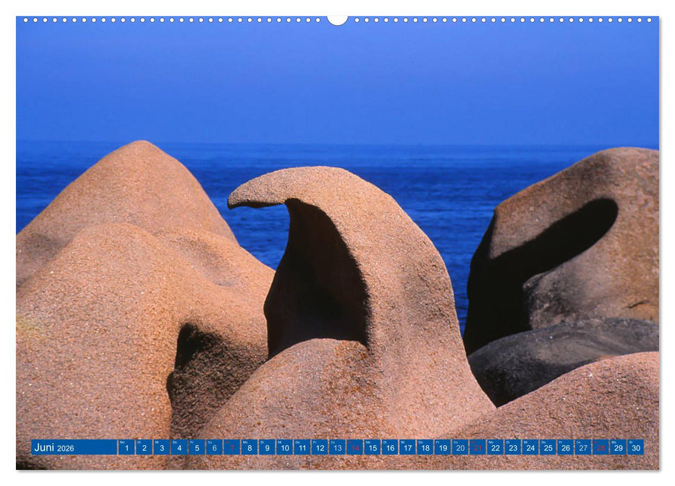 Frankreichs Westen – Normandie und Bretagne (CALVENDO Wandkalender 2026)