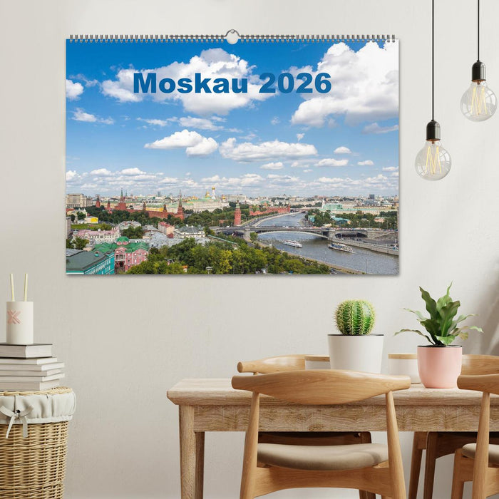 Moskau 2026 (CALVENDO Wandkalender 2026)