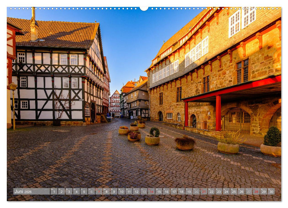 Ein Blick auf Fritzlar (CALVENDO Premium Wandkalender 2026)