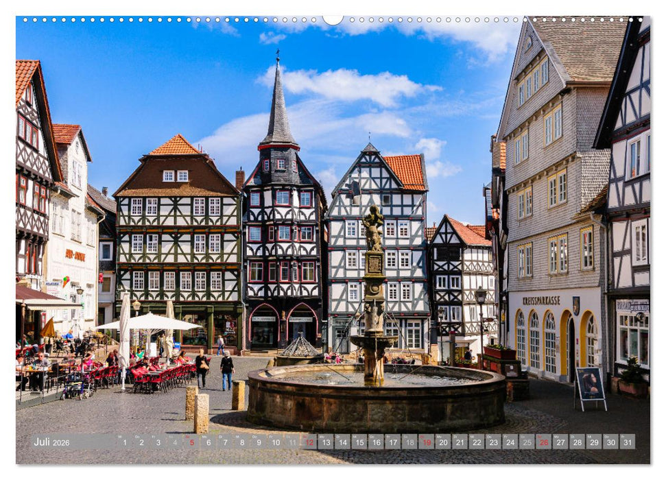 Ein Blick auf Fritzlar (CALVENDO Premium Wandkalender 2026)