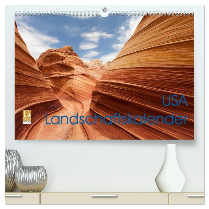 USA Landschaftskalender (CALVENDO Premium Wandkalender 2026)