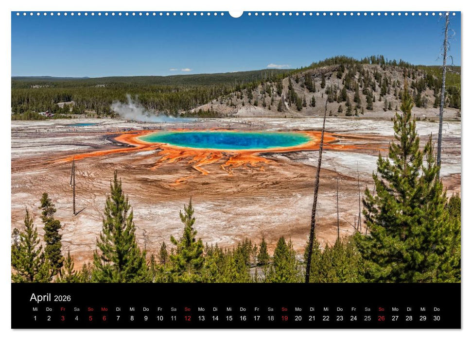 USA Landschaftskalender (CALVENDO Premium Wandkalender 2026)